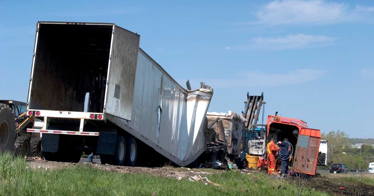 Multi-Vehicle Truck Accident